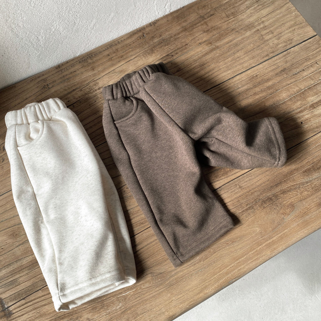 Fleece-lined warm pants