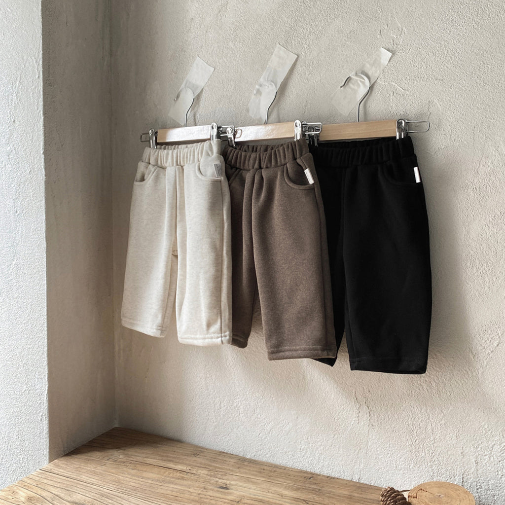 Fleece-lined warm pants