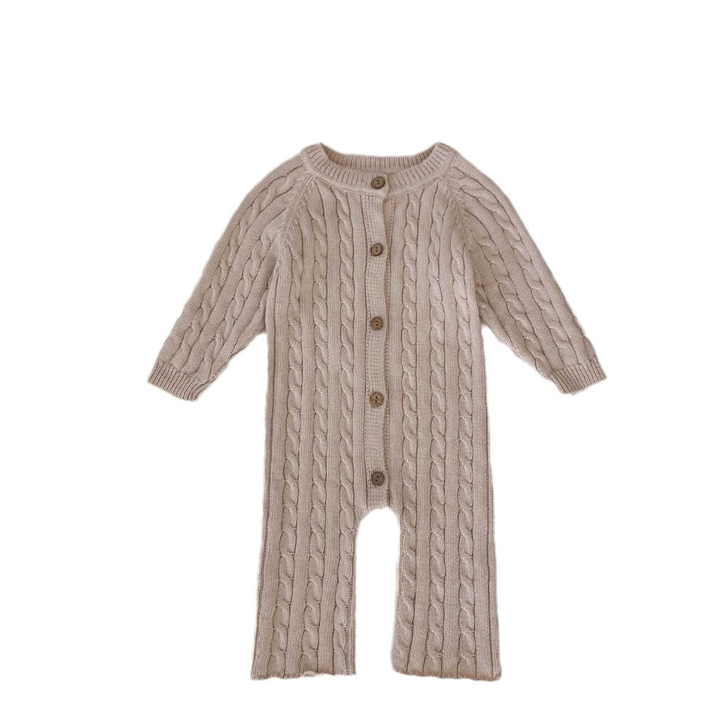 Long Sleeved Onesie With Buttons